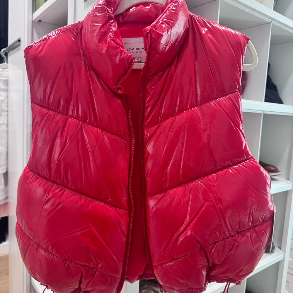 Red Puffer Vest